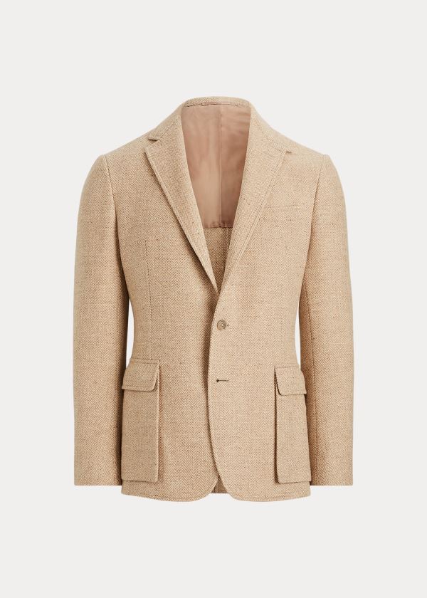 Men's Ralph Lauren Hadley Herringbone Blazers | 093742MAD